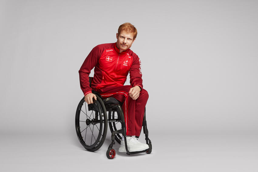 Landevejsrytter fra Løsning med til de Paralympiske Lege
