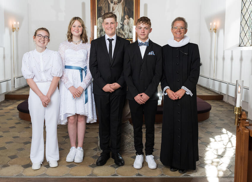 Konfirmander Østbirk/Yding 2021