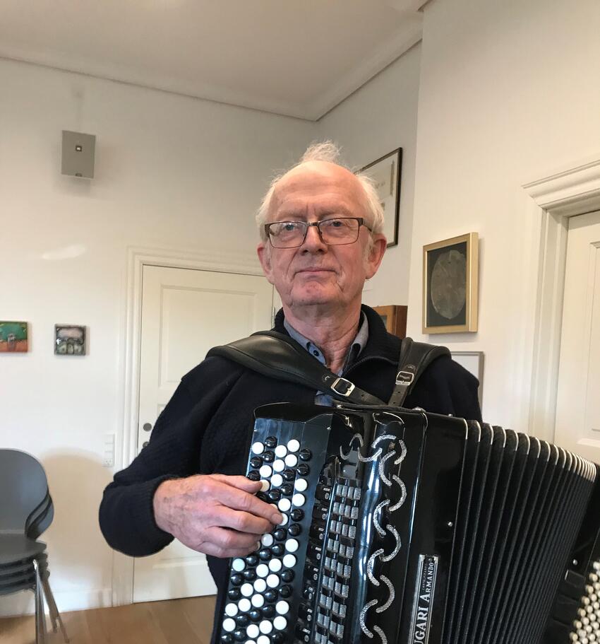Jens Høy besøgte præstegården