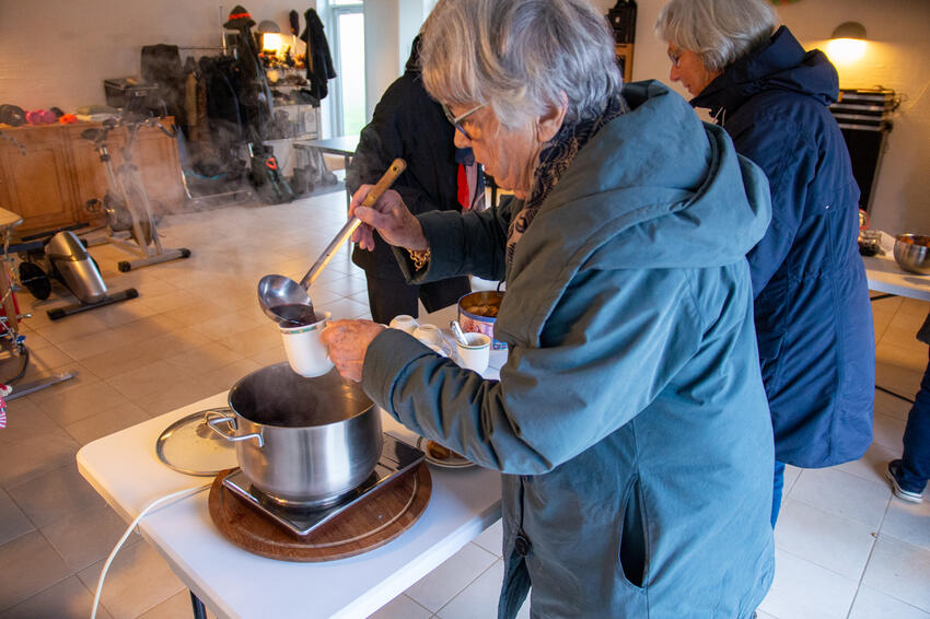 Julehygge og gåtur i Stensballe