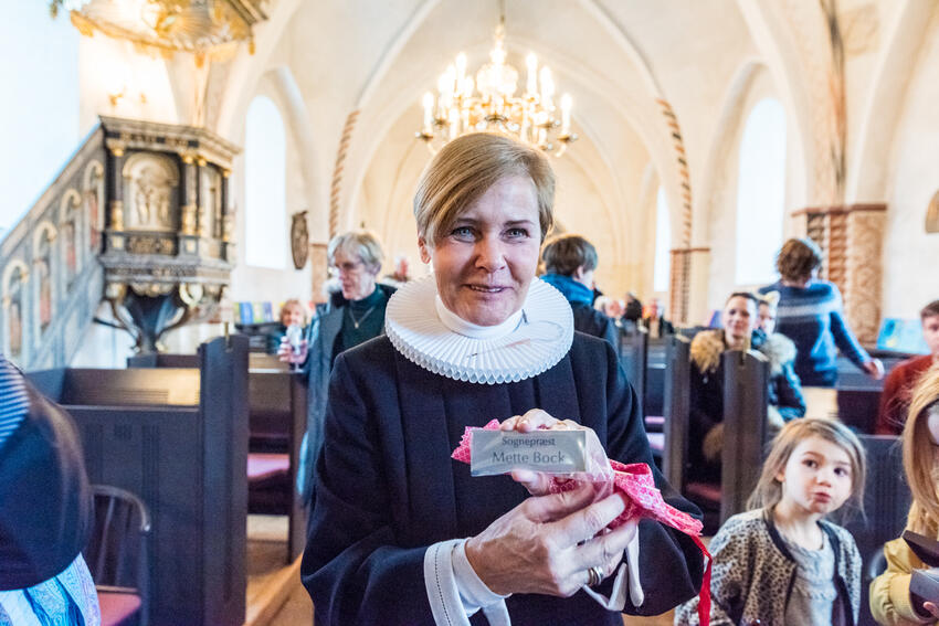 Indsættelse af Mette Bock i Østbirk kirke