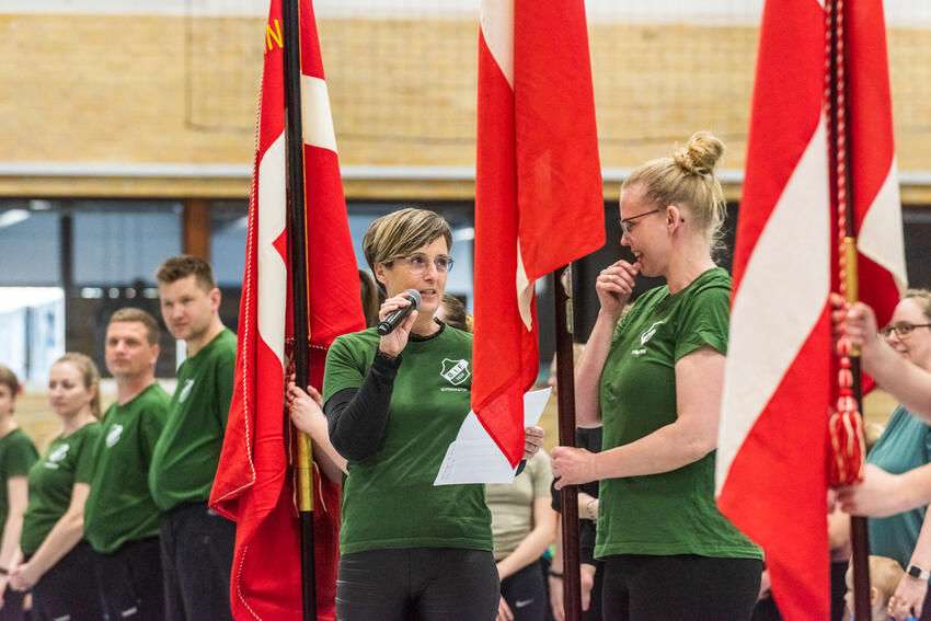 Gymnastikopvisning i Østbirk efter tre års ventetid