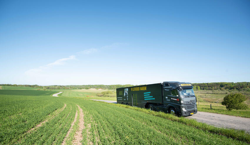 Populær kæmpe-truck på Danmarksturné besøger Gedved