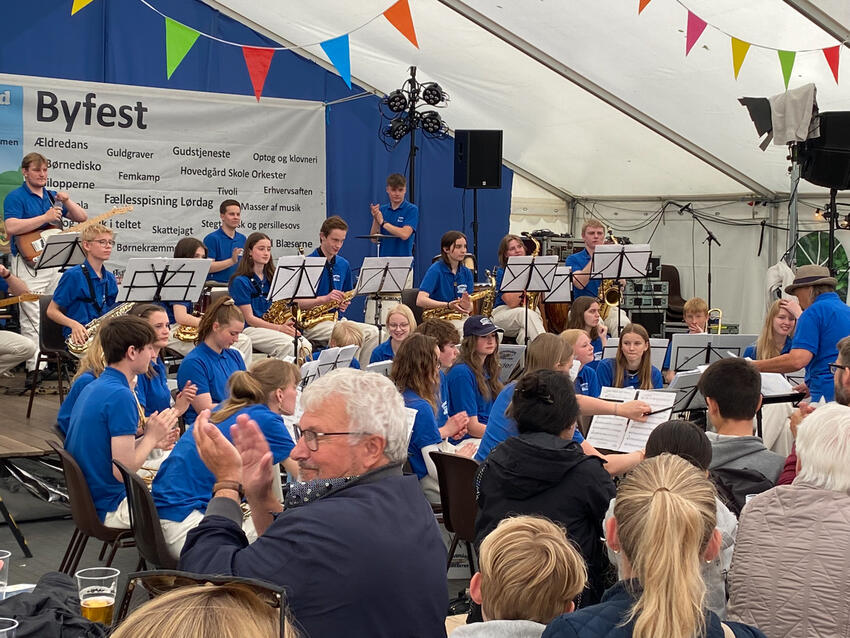 Byfest i Hovedgård var en bragende succes