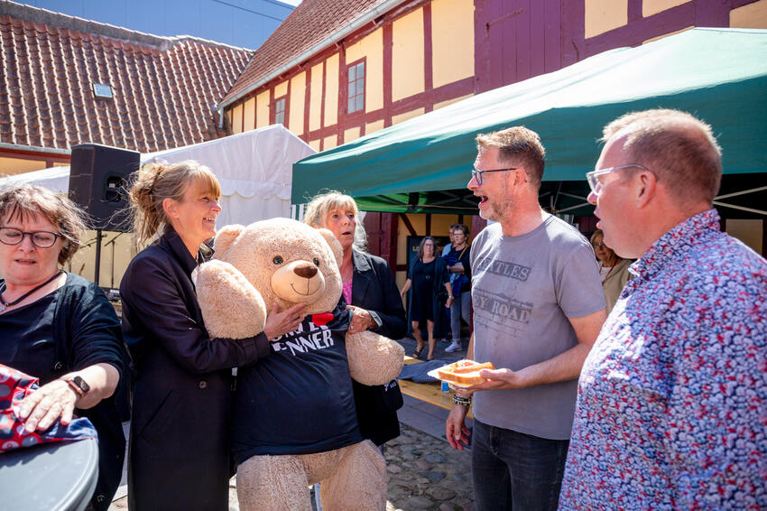 Ny fin bamse til Bomle