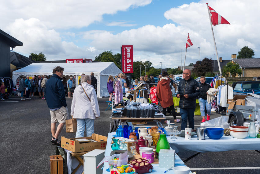 Markedsdag i Brædstrup