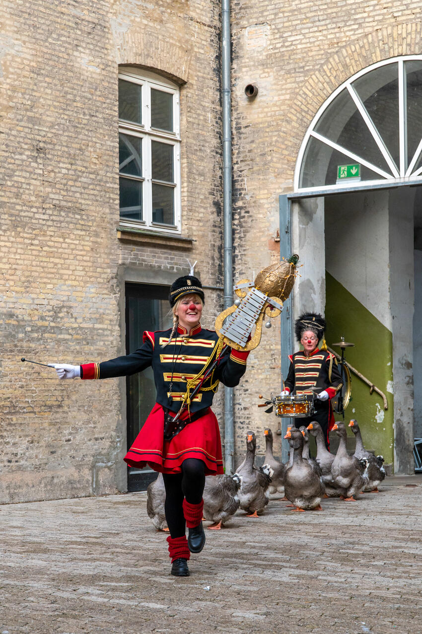 Ganzenfanfare på Fængslet