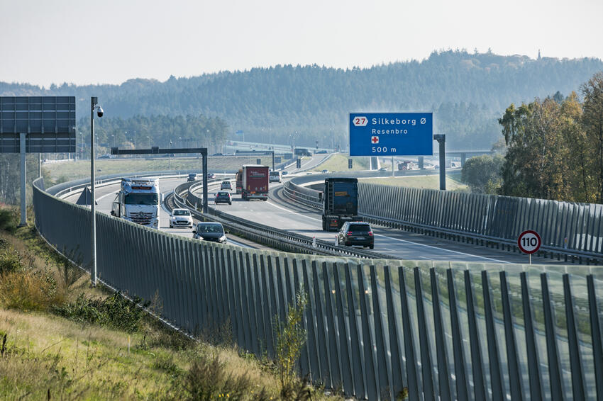 Rekordlav hastighed på motorvejene giver klimagevinst