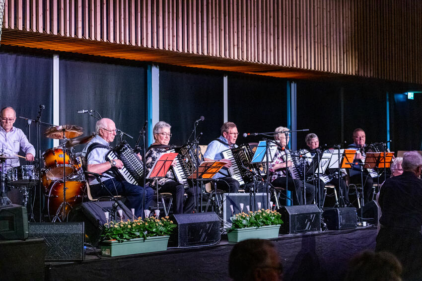 Harmonikatræf var en stor succes