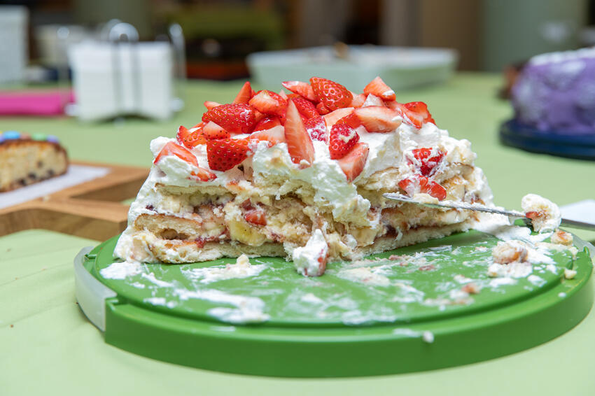 Den store kage bagedyst på Skovly