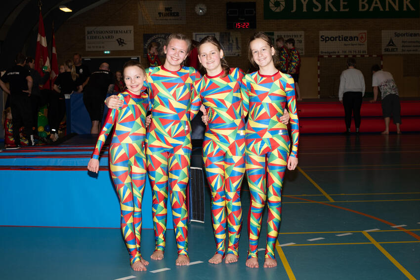 Tid til gymnastikopvisning i Brædstrup