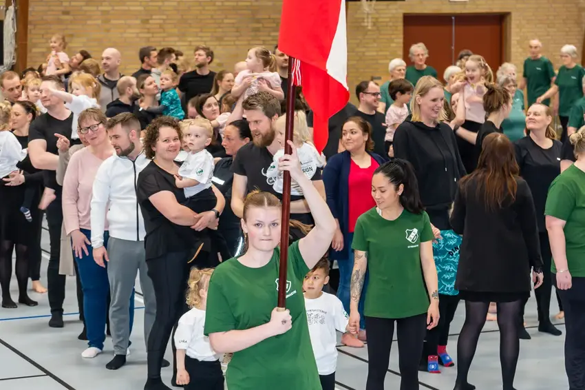 Østbirkhallen var fyldt lørdag