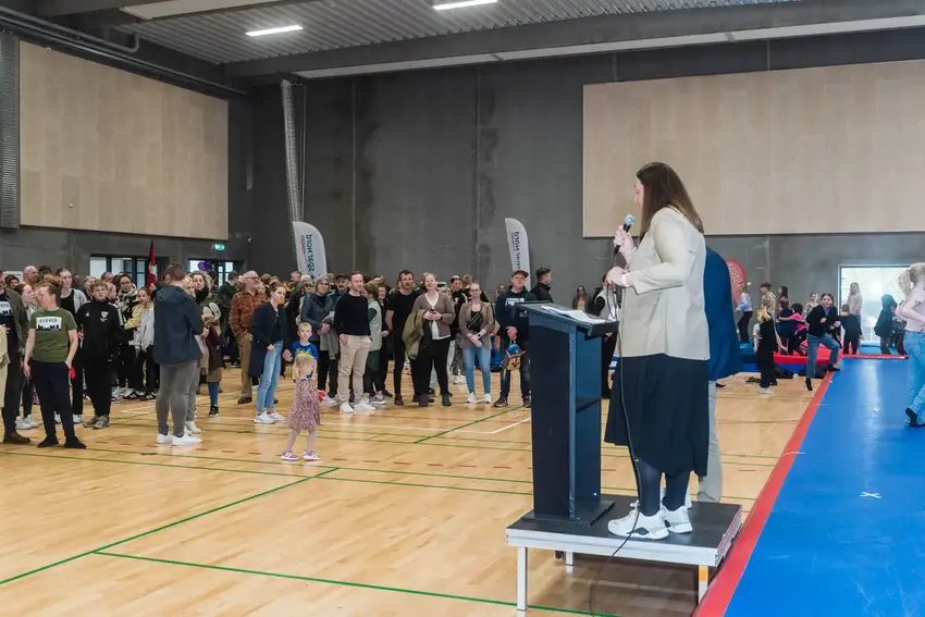 Indvielse af Gedved Idrætsforenings nye hal