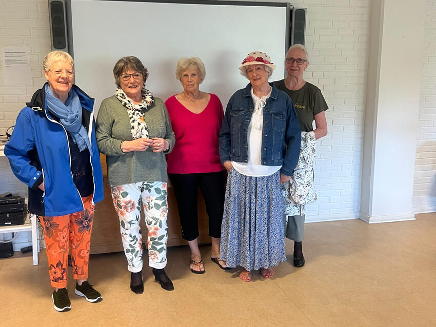 16 modeller på catwalken på Birkebo