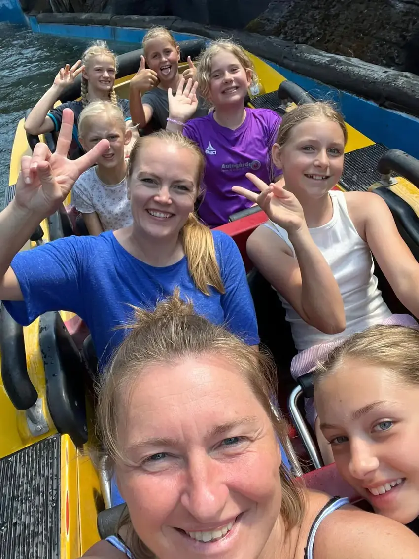 U11 Håndboldpiger afslutter fantastisk sæson i Djurs Sommerland