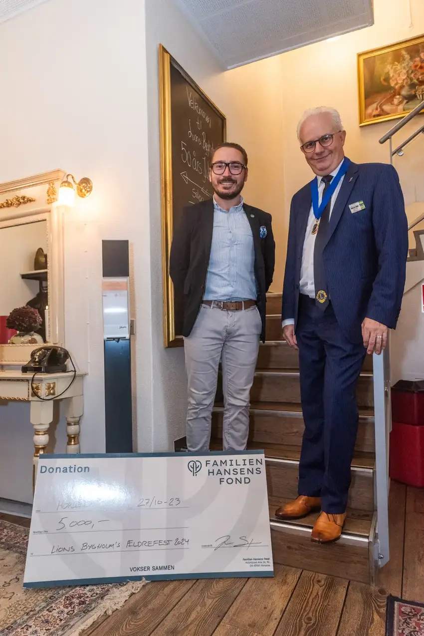 Lions Bygholm markerer et halvt århundrede med stor generøsitet