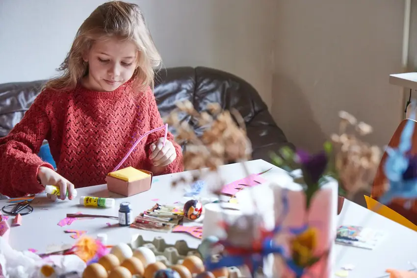 Palmesøndag med natur og kreativitet