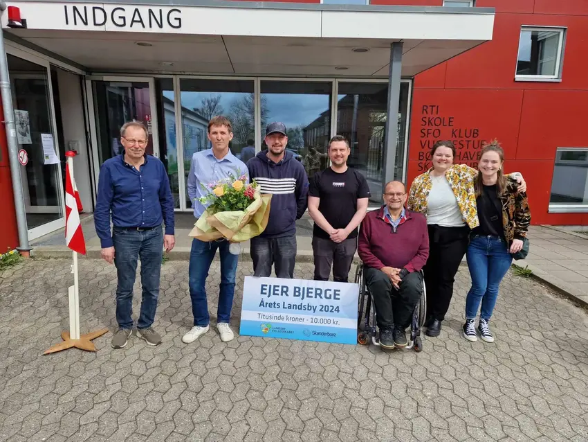 Ejer Bjerge udnævnt til Årets Landsby 2024 i Skanderborg Kommune