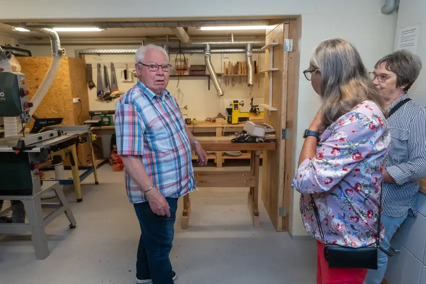 Tamdrup Centret bød indenfor til hygge og aktiviteter