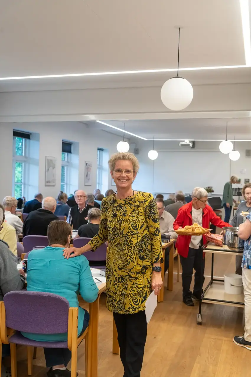 Åbent hus med et trist afbud – men med varme ord alligevel