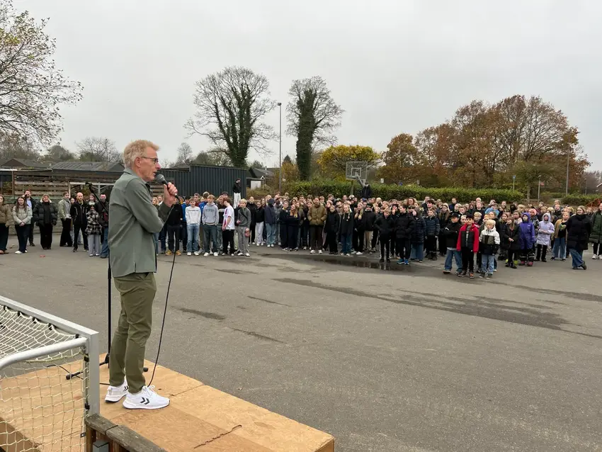 En ny og bedre Gedved Skole rejser sig af asken