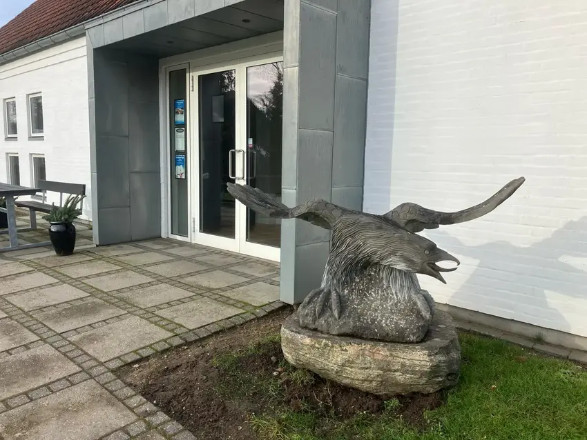 Havørnen har slået sig ned