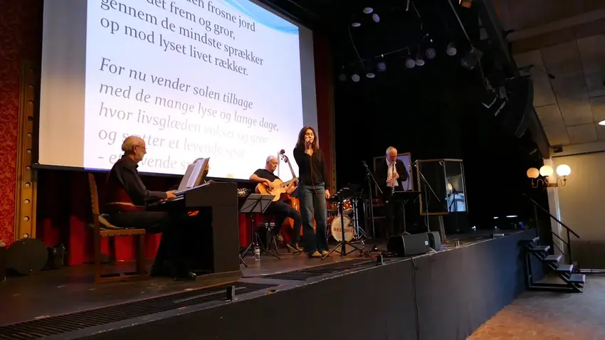 Musikalsk nytårsbrag på Pejsegården