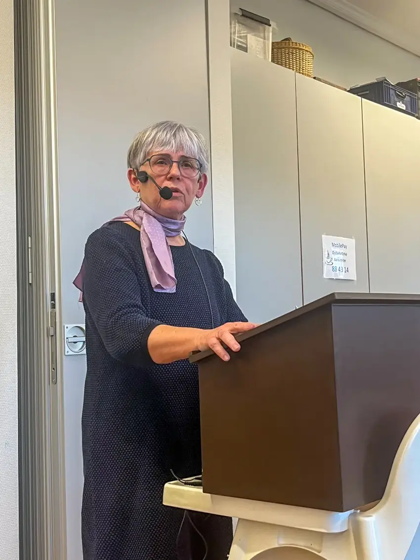 Vibeke Gregersen i Østbirk Præstegård