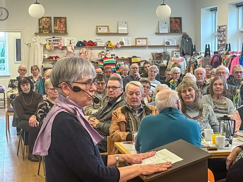 Vibeke Gregersen i Østbirk Præstegård