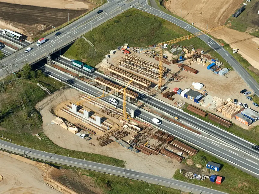 E45 <56a> ved Horsens vest