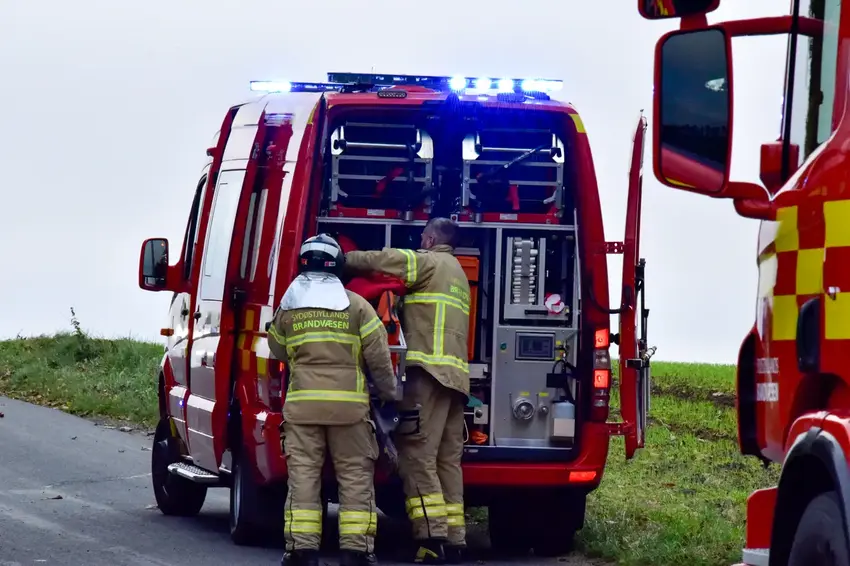 Biluheld ved Brædstrup