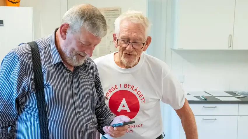 Børge Jørgensen og Jens Christian Simonsen