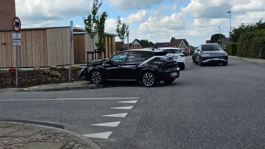 Færdselsuheld i Brædstrup