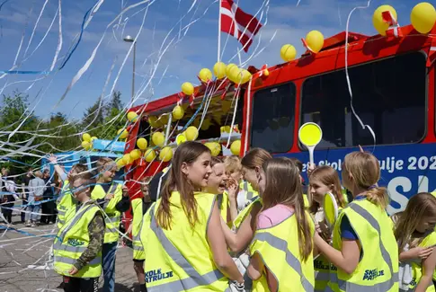 Gedved Skole vinder titlen som Årets Skolepatrulje 2024 i hele landet