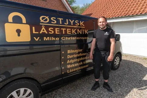Ny låsesmed i området: Mike kender hver en dør i lokalområdet