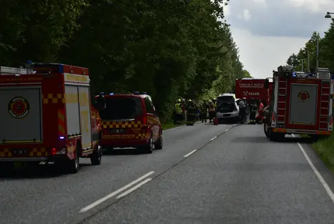 Færdselsuheld på Viborgvej