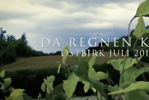 Da regnen kom ...