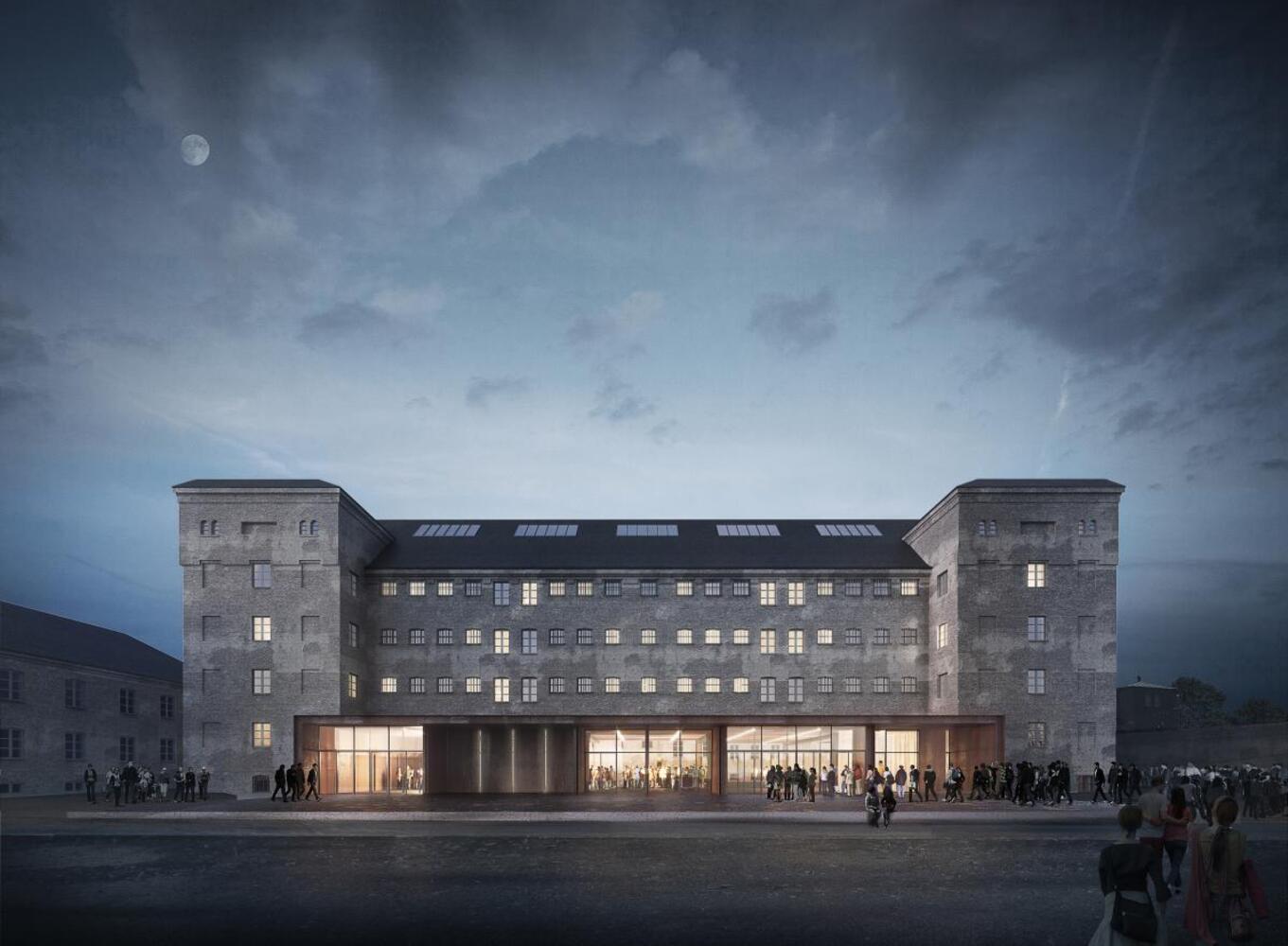 Scene exterior central