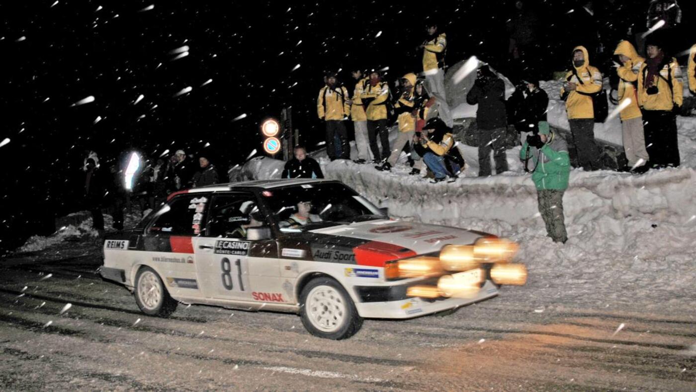 . februar 2018  toni hansen og per brodersen runder col de turini paa vej mod deres 4. plads i aarets rally monte carlo historique 2018