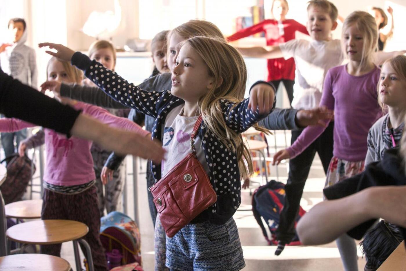 Bevaegelse i skoleundervisningen