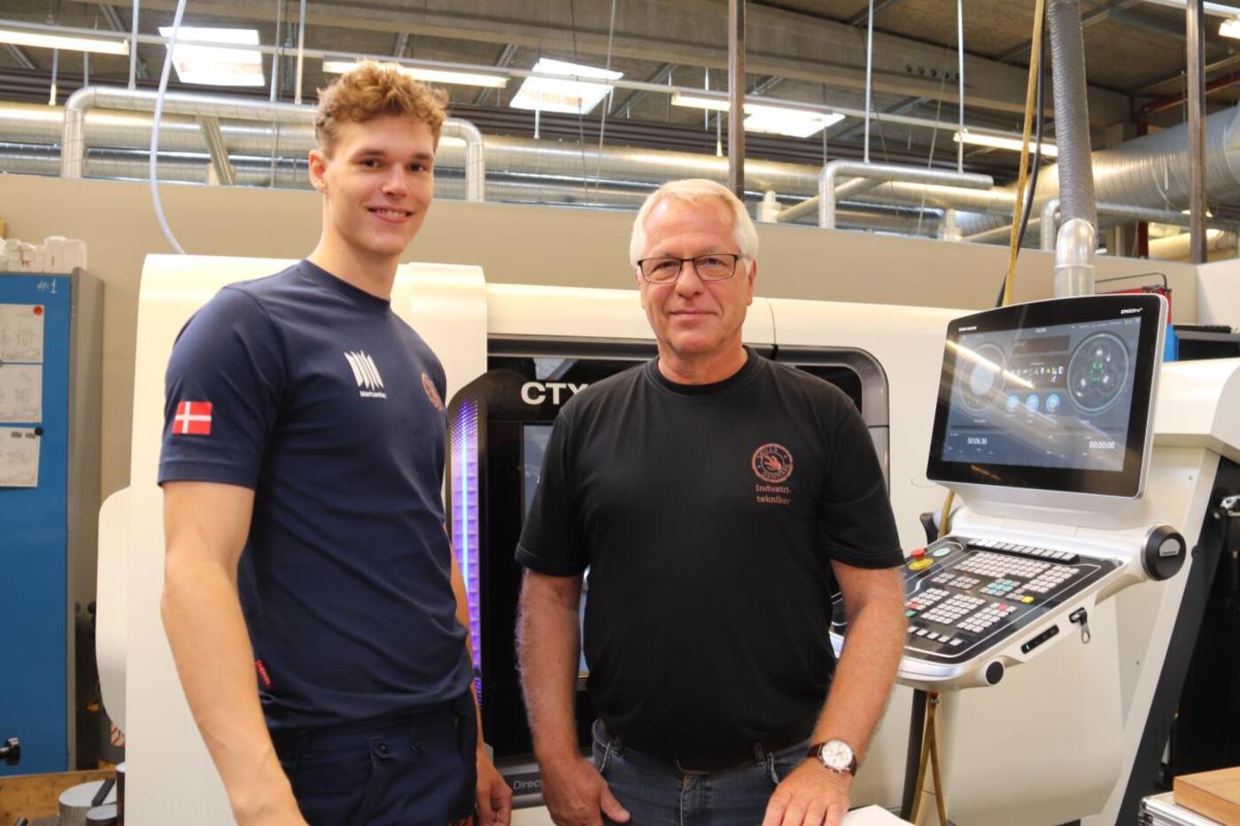 Casper rasmussen og henrik nielsen traener til vm i skills 080819 21