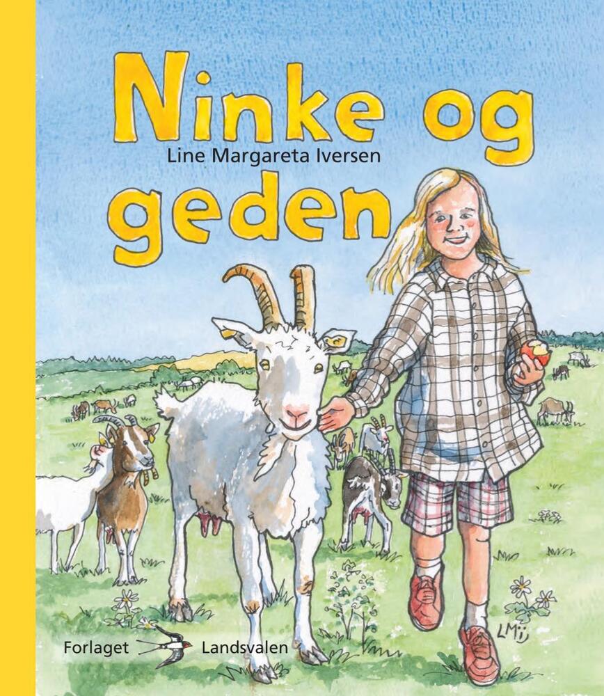 Forside af bog ninke og geden