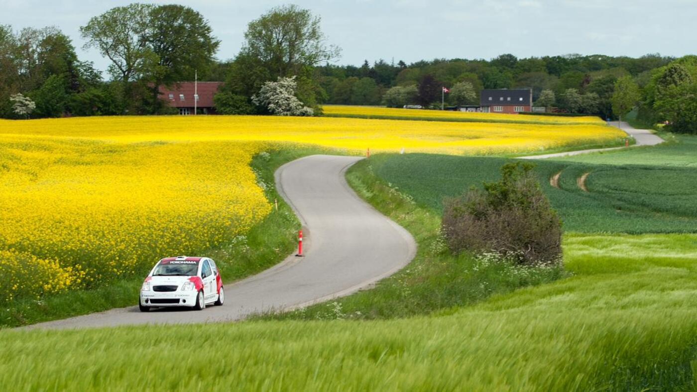 Fran nielsen og per brodersen bragte den fine citroen c2r2 max ind paa en sikker 3. plads i klasse 4