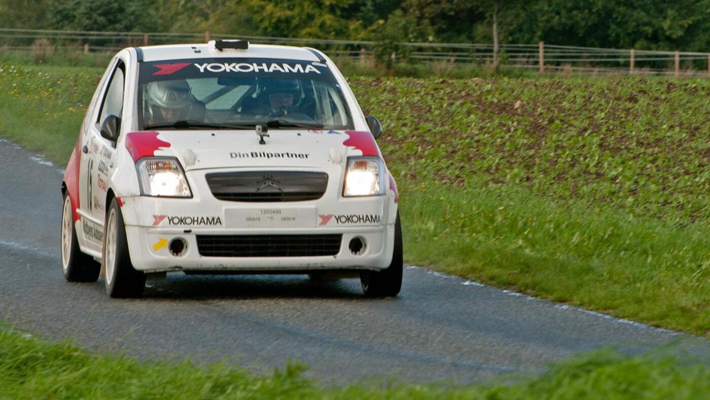 Frank Nielsen og Per Brodersen kørte et perfekt Rally Midtjylland