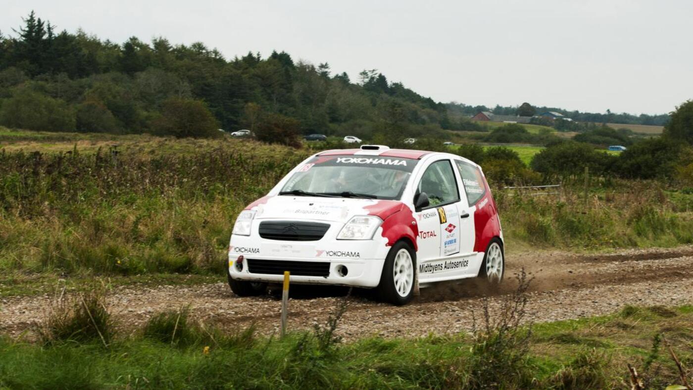 Nielsen og Brodersen testede formen med succes i Rally Naturens Rige