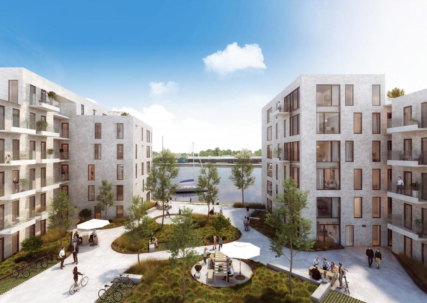 Honnrkajen view 3 fra gden