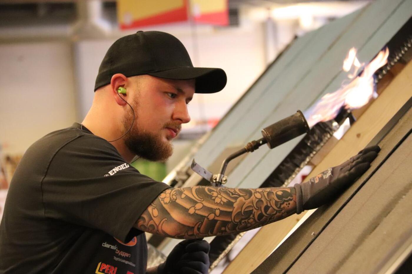 Jesper er Danmarks bedste tagdækkerlærling