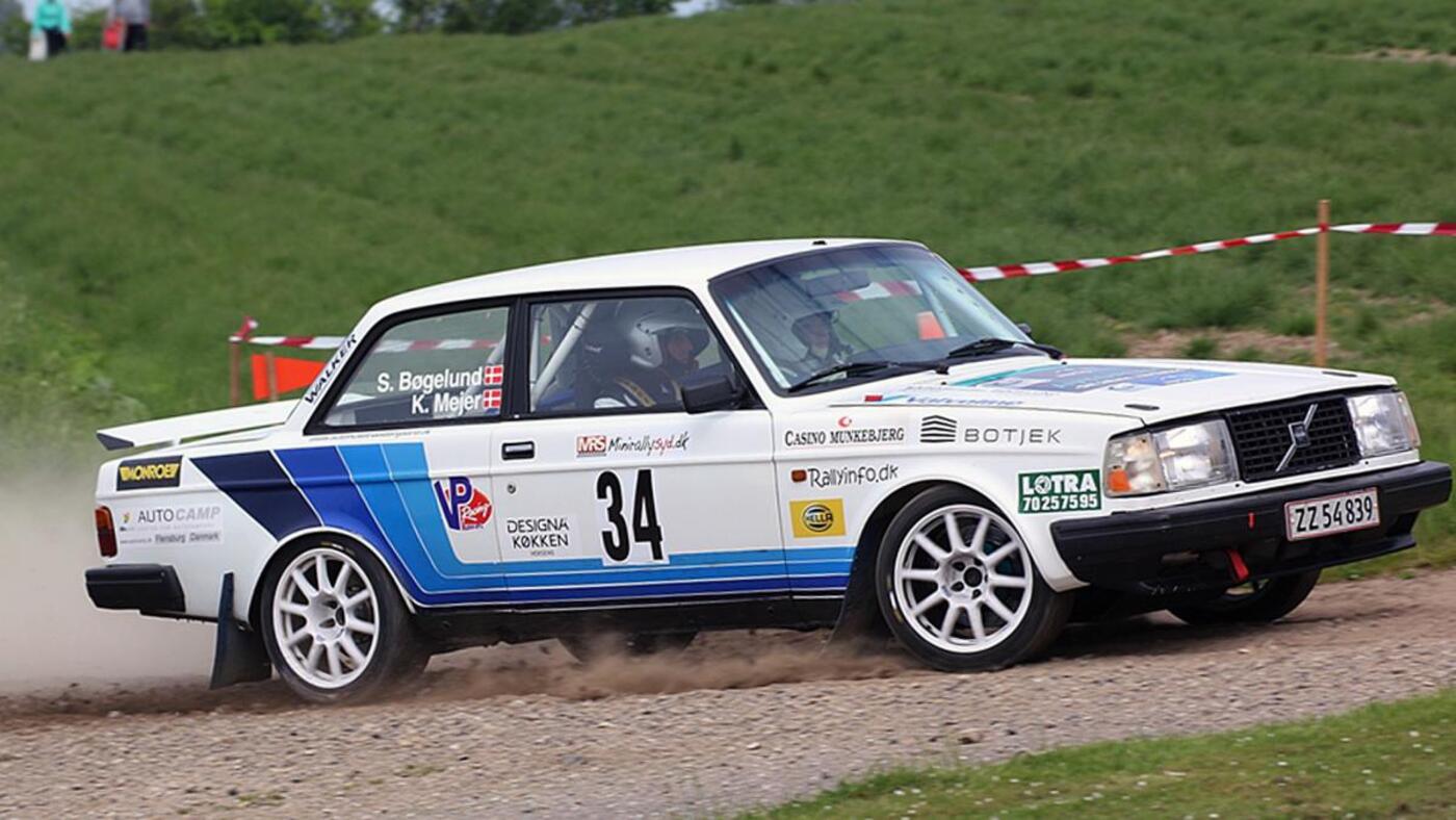 Kurt mejer og steen boegelund kom helt til tops i munkebjerg hill climb