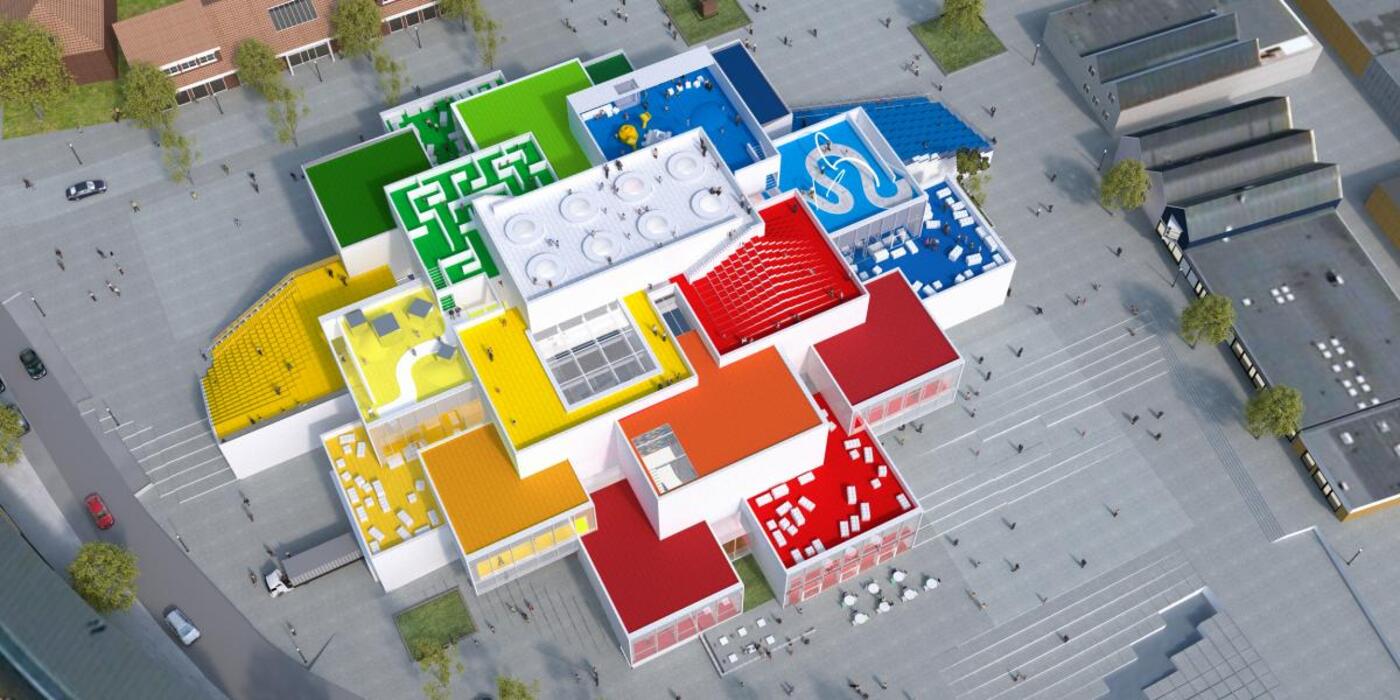 Lego house birds eye