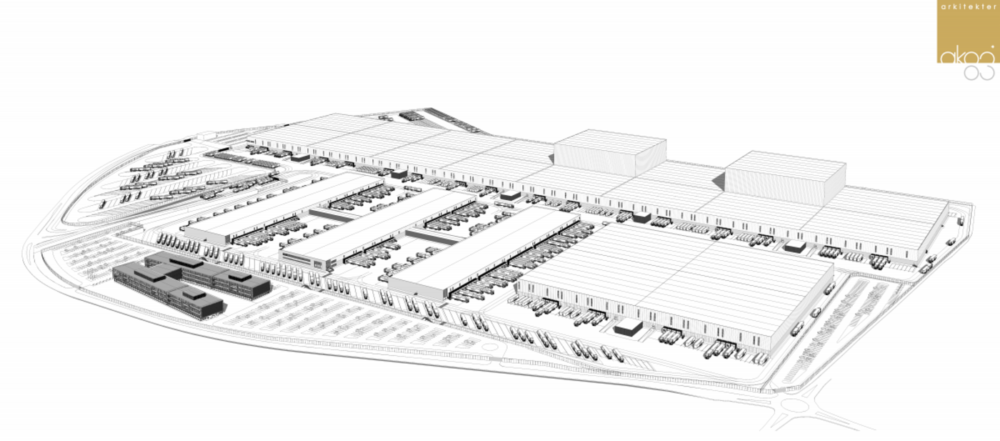 Overview from south west